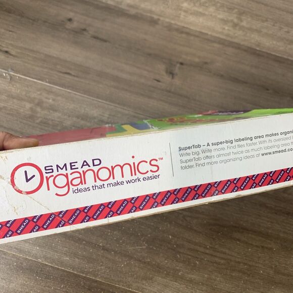 Smead SuperTab File Folders 1/3 Cut Top Tab Letter Manila 99/Box 10301 - Picture 6 of 16